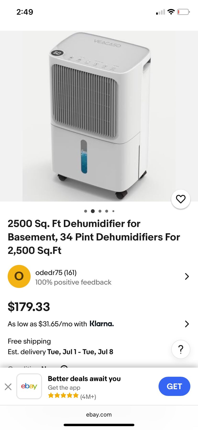 Dehumidifier And Humidifier