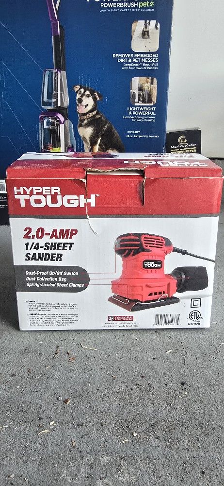 Hyper Tough 2-Amp Palm Sander