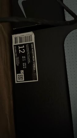 Nike React Miler 2 Shield Running Shoes Size 12