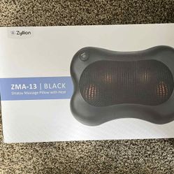 Zyllion Shiatsu Massage Pillow W Heat