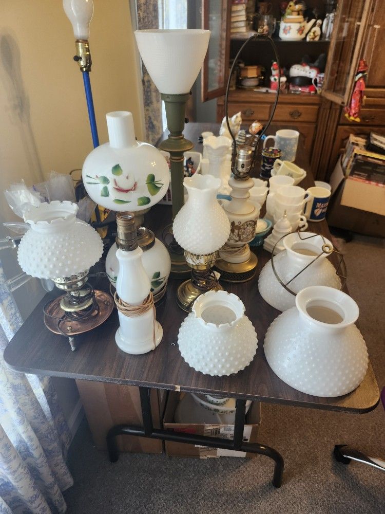 Milk Glass Collection