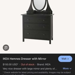 IKEA Dresser With Mirror