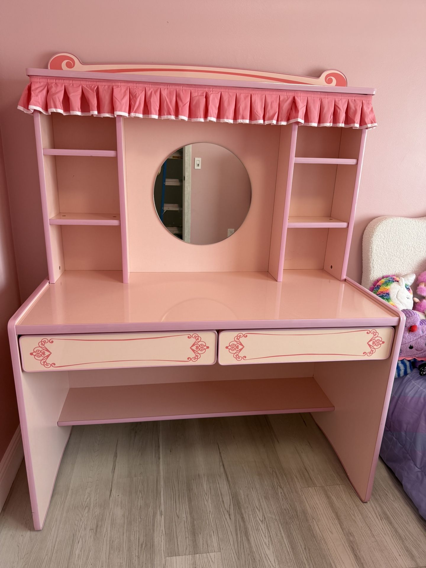 Pink Princess Vanity
