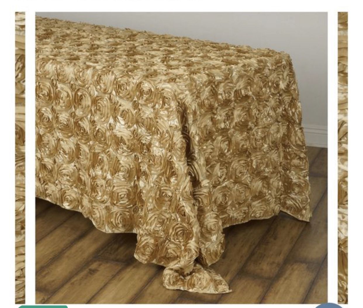 Wedding decor Tablecloth Rossetti 90”x132”