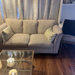 Couch and loveseat