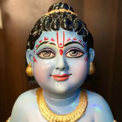 Krishna Deity Hindu Statue Gopal Laddu 