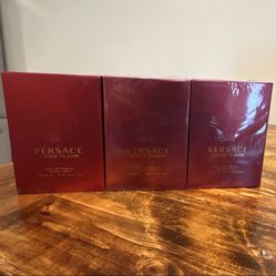 Versace Eros Flame 100ml 3.4 fl oz Brand New 3 of them , takes any offer, you can buy 1 or 2 or 3