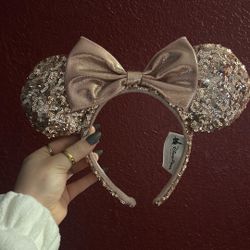 Rose Gold Minnie Ears