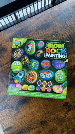 Glow! Rock Painting