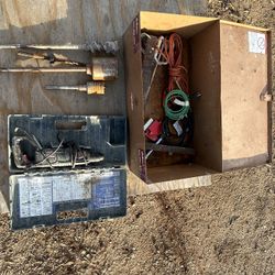 Assortment of Items With Knaack Box