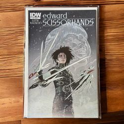 Edward Scissorhands #1 Main Cover A 1st Print First Appearance IDW Comic 2014 