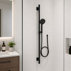 KOHLER Handshower Kit with hose and 36 Inch Slidebar