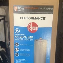 RHEEM WATER HEATER 