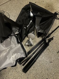 Lights Tripod Video Photo Selfie Influencer Package Studio
