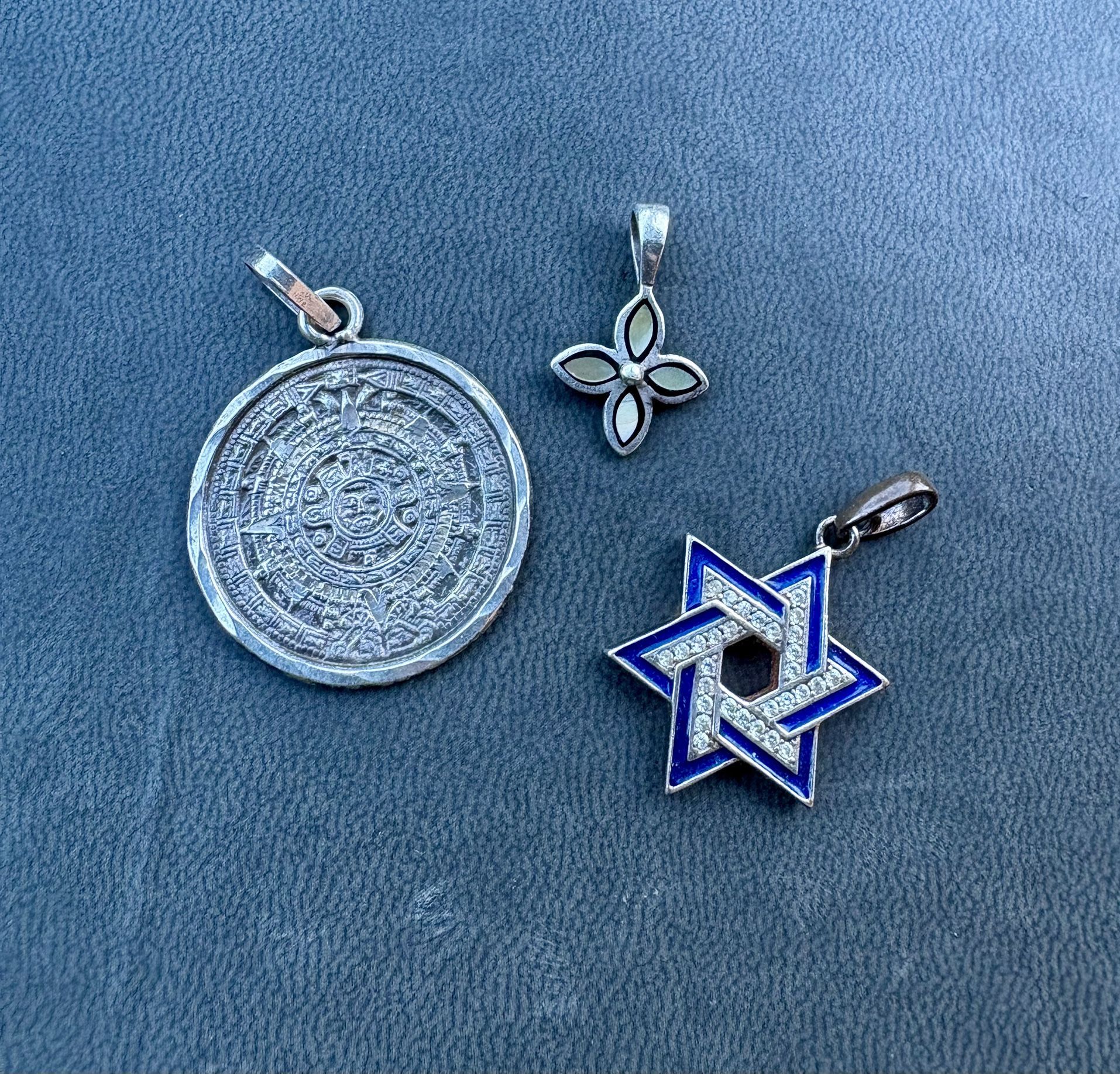 Silver Pendants Set 925