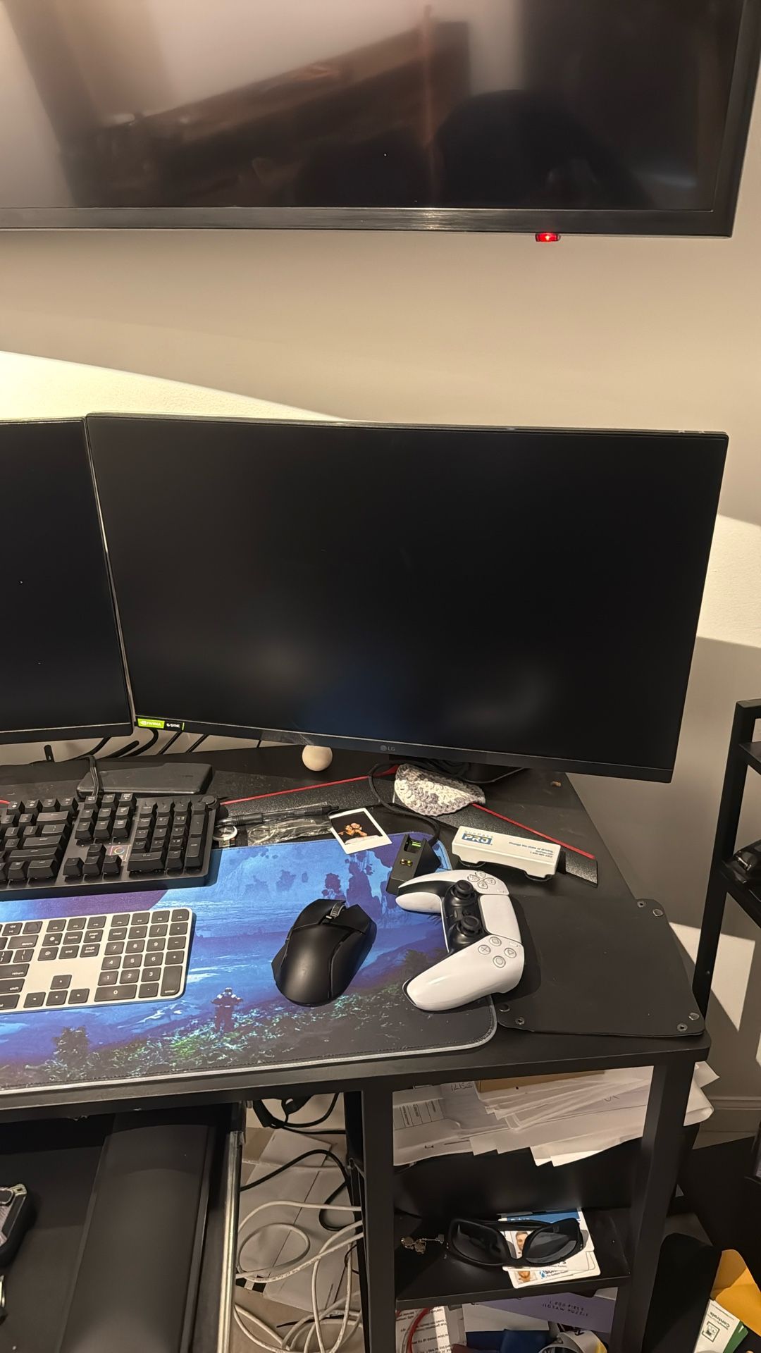 (2) 27” LG Gaming Monitor 144Hz NVIDIA G-Sync