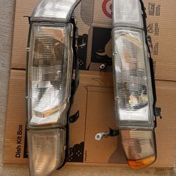 91-93 Acura Integra Headlights 