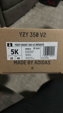 Yeezy 350 Infant shoes 5c