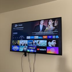 50 inch tv with remote