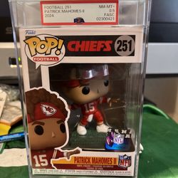 Psa 8.5 Patrick Mahomes, Funko Pop