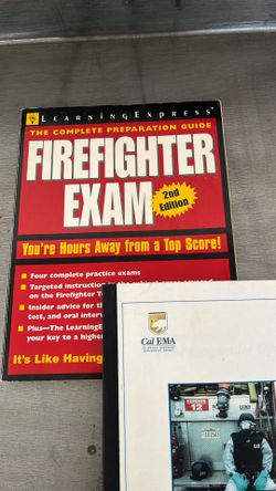 Firefighter exam books