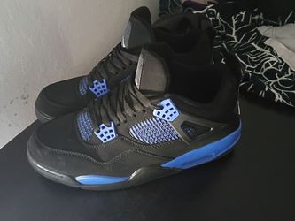Jordan 4's Retro blue/blk (M 10.5)