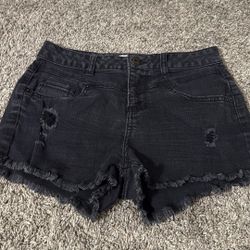 mudd, black shorts, women’s size 7
