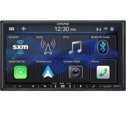 Alpine iLX-407 Shallow Chassis 7-Inch Multimedia Receiver with Apple Carplay and Android Auto