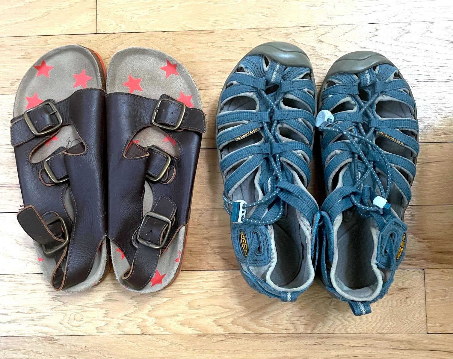 Kids Summer Shoes; Size 3: KEENS, Mini Boden & Rain Boots