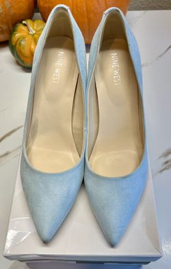 Nine West Light Blue Pumps Size 8.5M