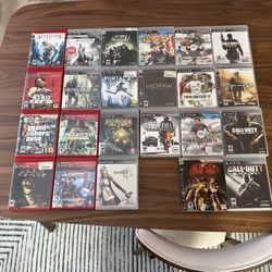 PS3 Game Bundle - Red Case  - Essential Editions