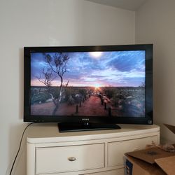 Sony TV With Great Colors And Turning Head 45"