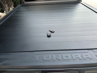 2025 Tundra short bed cover by Retrax fully electric