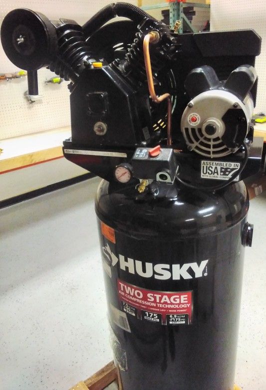 Husky two sale stage air compressor