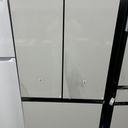 🔥🔥🔥HUGE BLOWOUT SALE🔥🔥🔥 WHITE 3 DOOR SAMSUNG BESPOKE REFRIGERATOR 