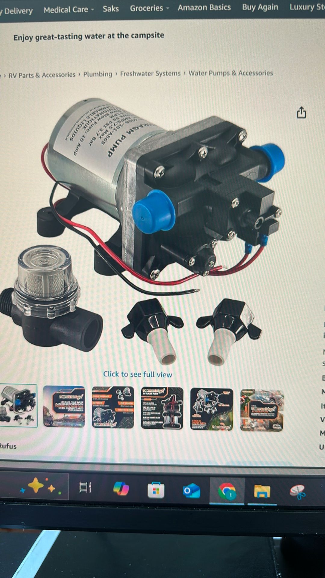 Rv Water Pump