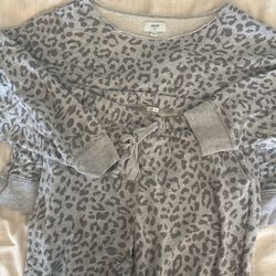 Aerie Leopard Print Lounge Set - Size M