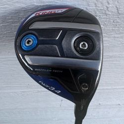 Cobra King f7 3-4 Fairway wood Adjustable loft Mitsubishi Tensei Shaft R-Flex