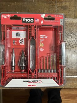 New Milwaukee step bit set