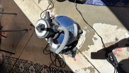 Above ground sand filter
