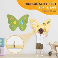 New In Box Set Of 2 Butterfly Cork Boards