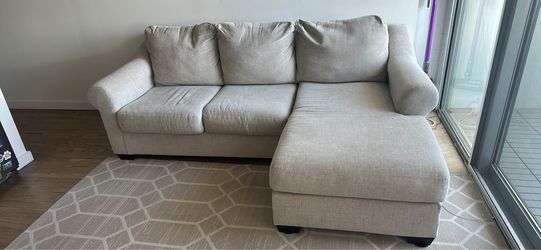 2-Piece Sectional with Chaise sofa for sale