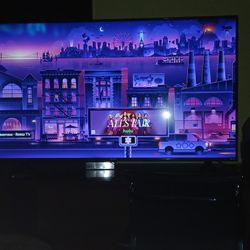 52' Hisense Roku Tv And Full Sound System