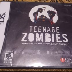 Teenage Zombies Brans New Nintendo DS Game Video Monsters Horror 
