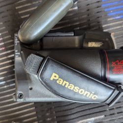Panasonic Camcorder Old School Includes Two Batteries A Charger And One Unopened Tape