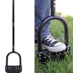 Manual Lawn Edger w/ Serrated Blade & Footplate, new