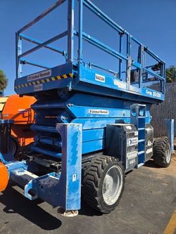 2016 Genie GS-5390 RT, 53’ 4WD Propane Scissor Lift