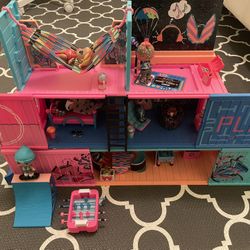 LOL House With 7 Dolls And Accessories 