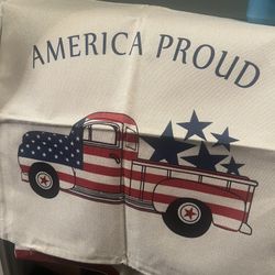 4 Independence Pillow Covers 20x20