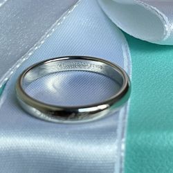 Tiffany & Co. Lucida Ring in Platinum size 7.5 NEW